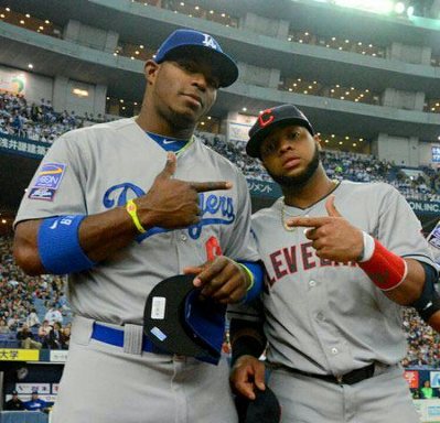 The Indians are doing whatever they can to land Star OF Yasiel Puig - per source
