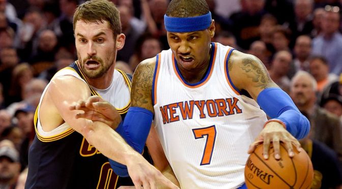 SOURCE: Carmelo Anthony to Cavs, Kevin Love & JR Smith Out